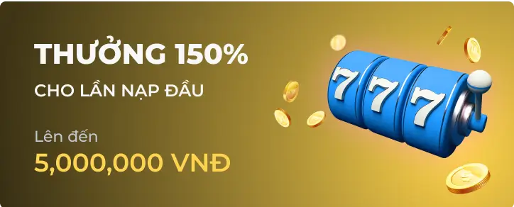 Siêu thưởng nạp lại 150% cực hấp dẫn tại 23win1